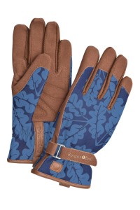 Eleganckie rękawiczki ogrodnicze Oak Leaf Navy Burgon&Ball