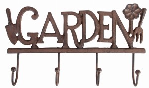 Żeliwny wieszak ogrodowy  GARDEN